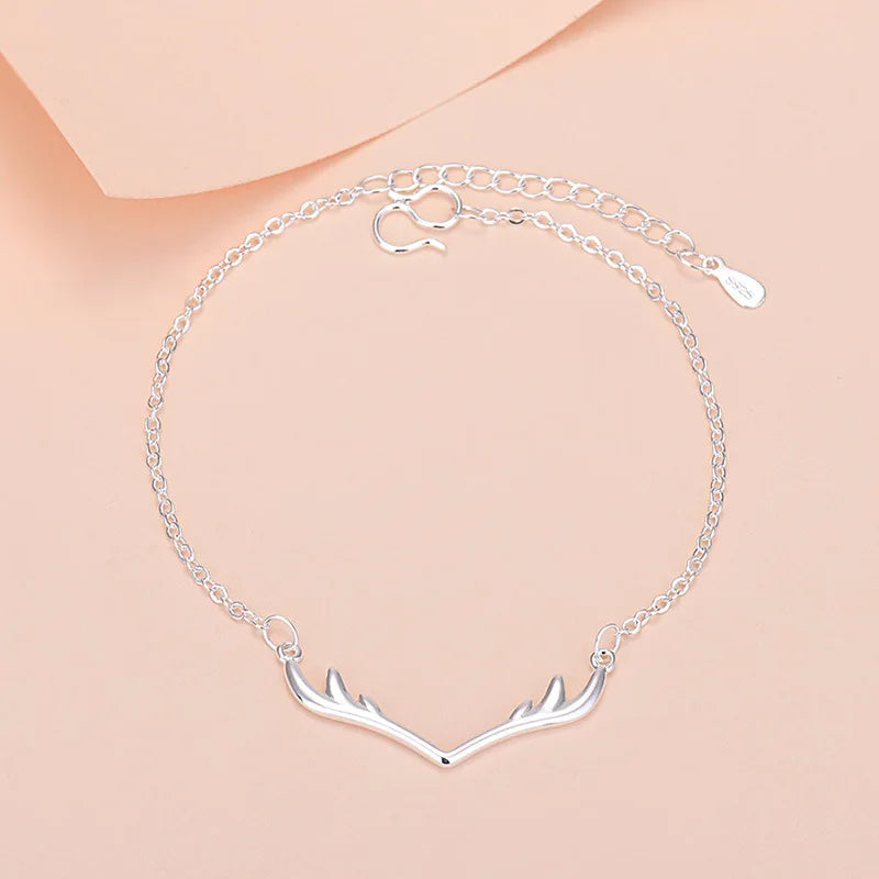 925 Sterling Silber Glücksperlen-Charm-Armbänder für Damen, Paar-Ketten, runde Armreifen, Luxus-Schmuckzubehör, Großhandel