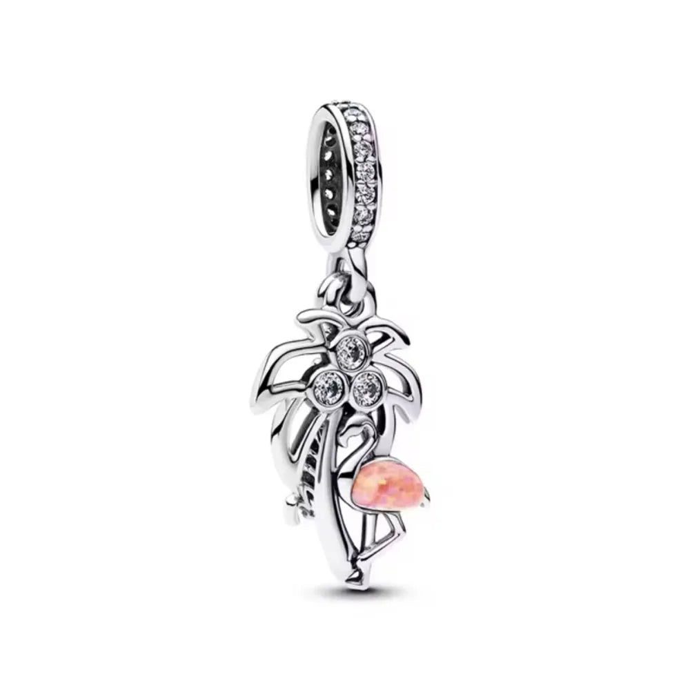Alle heiß begehrten Artikel, original 925 Sterling Silber Ozean Charms Seestern Geburtstag Anhänger Perlen für Halsketten DIY Armband