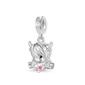 2026 925 Silber Blume, Schmetterling, Highland-Kuh, Motorrad-Anhänger passend für europäisches Original-Armband DIY Schmuck Exquisiter Schmuck