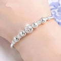 Charms 925 Sterling Silber Luxus Glücksperlen Armbänder Armreifen für Frauen Mode Klassische Party Hochzeit Schmuck Verstellbar