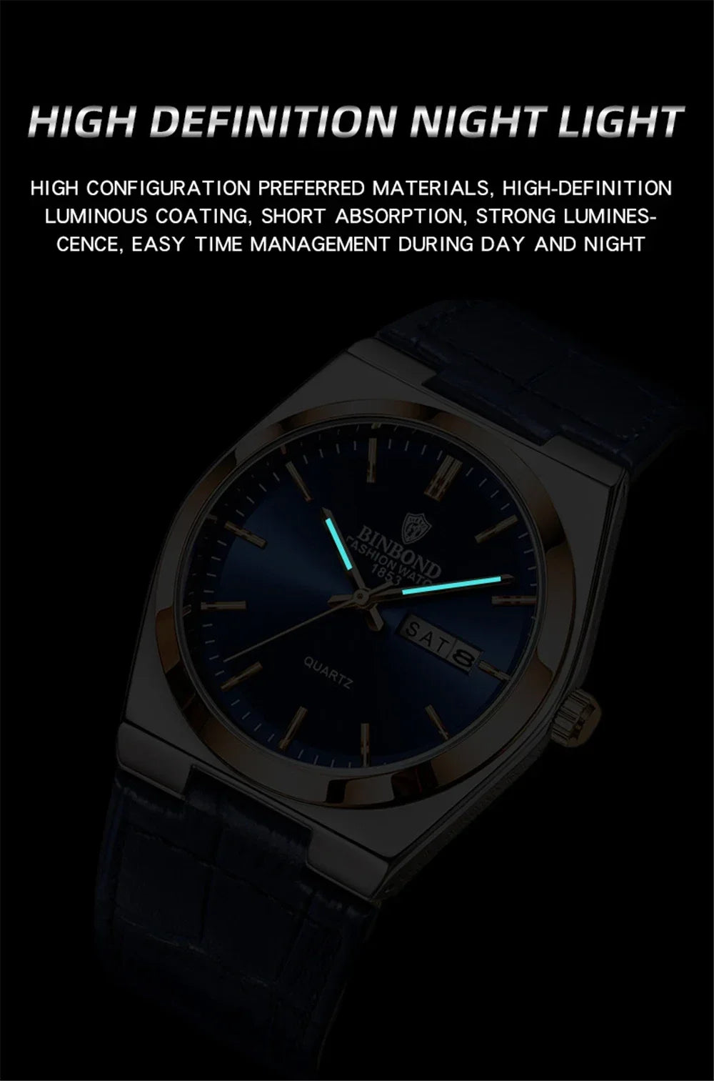 2026 Relojes de Pulsera de Cuarzo de Moda de Cuero Casual para Negocios Reloj Dorado Hombres Reloj de Lujo Relojes Automáticos Regalos para Hombres Montre Homme