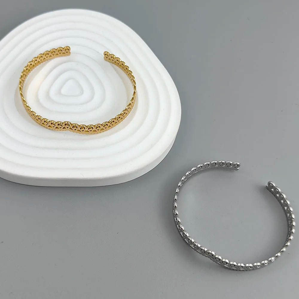 Neues Kronenform-Edelstahlarmband, 18K vergoldet, hochwertige wasserdichte Silberkette, Pärchengeschenk