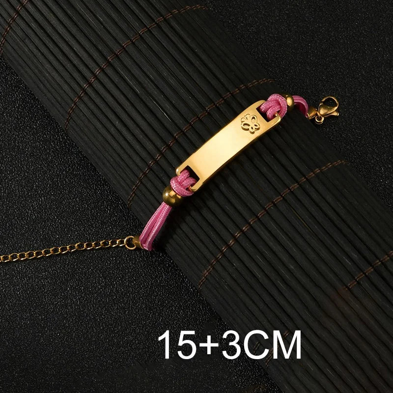 Bluelory personalisiertes Armband für Herren und Damen, Edelstahl, verschiedene Stile, leeres Namensschild, Herzarmband, Party-Schmuckgeschenk