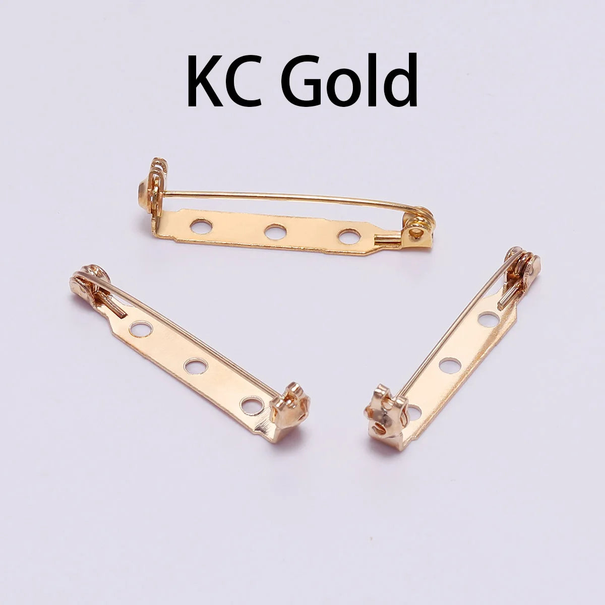 20-50 unidades de 20 25 32 38mm Pin de Broche con Cierre de Seguridad Base en Blanco Soporte para Placa para Fabricación de Joyas DIY Suministros