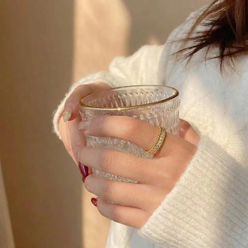 Anillos de plata de ley 925, modernos y sencillos para mujer, con circonita cúbica brillante, exquisitos accesorios para los dedos, dijes para fiesta, joyería fina