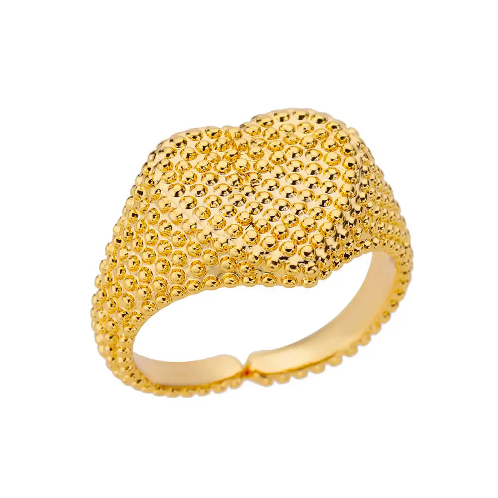Edelstahl Runde Ringe Für Frauen Zirkon Geometrische Goldfarbe Kristall Ring Ästhetische Hochzeit Party Schmuck Geschenk Bague Femme