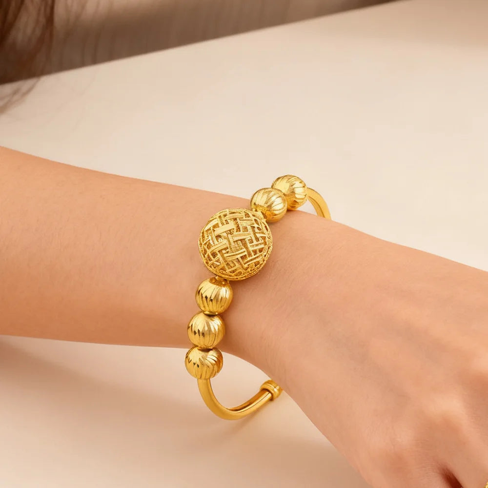 Neu Vergoldete 2026 Edelstahlkette Armband und Ring äthiopischer hawaiianischer Schmuck Armreifen für Damen kostenloser Versand Geschenk