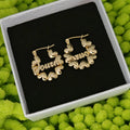 LeeChee Cute Heart Hoop Gift Customized Name Mini Earrings Personalized Party Jewelry