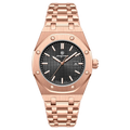 PAAZOMU Reloj de Hombre Original de Alta Calidad Impermeable Luminoso Fecha Lujo Acero Inoxidable Cuarzo Relojes de Hombre Masculino+Caja