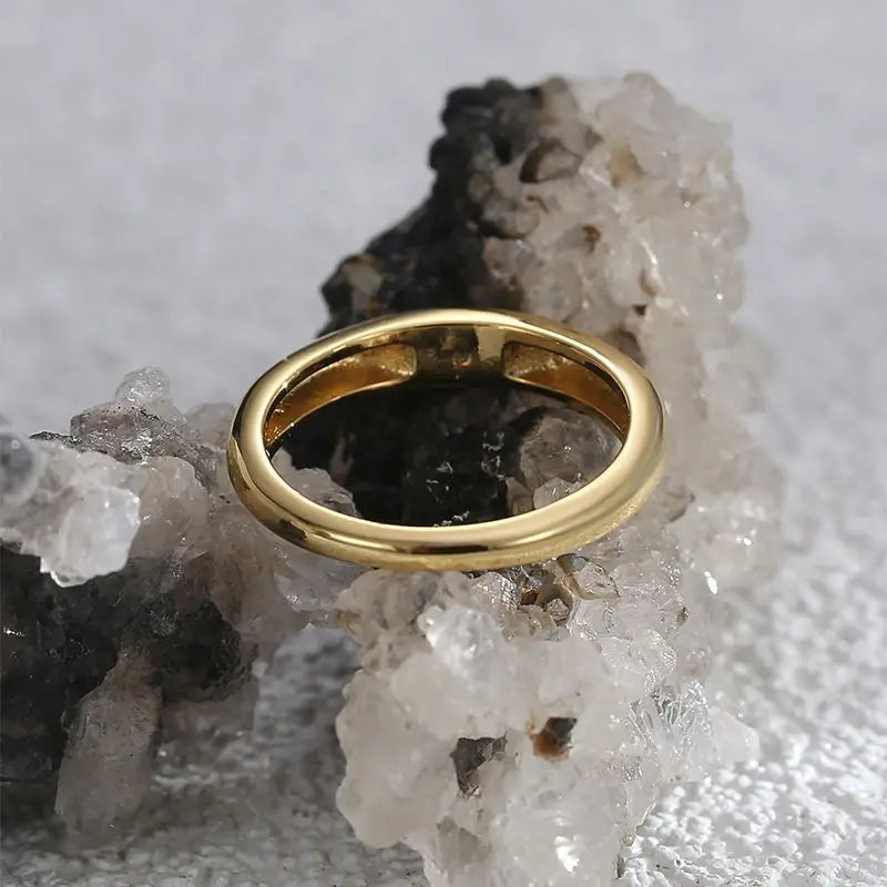 925 Sterling Silber Mode Hochzeit Nordstern Ring für Frauen Cubiz Zirkon Fingerringe Weiblicher Verlobungsschmuck Zubehör