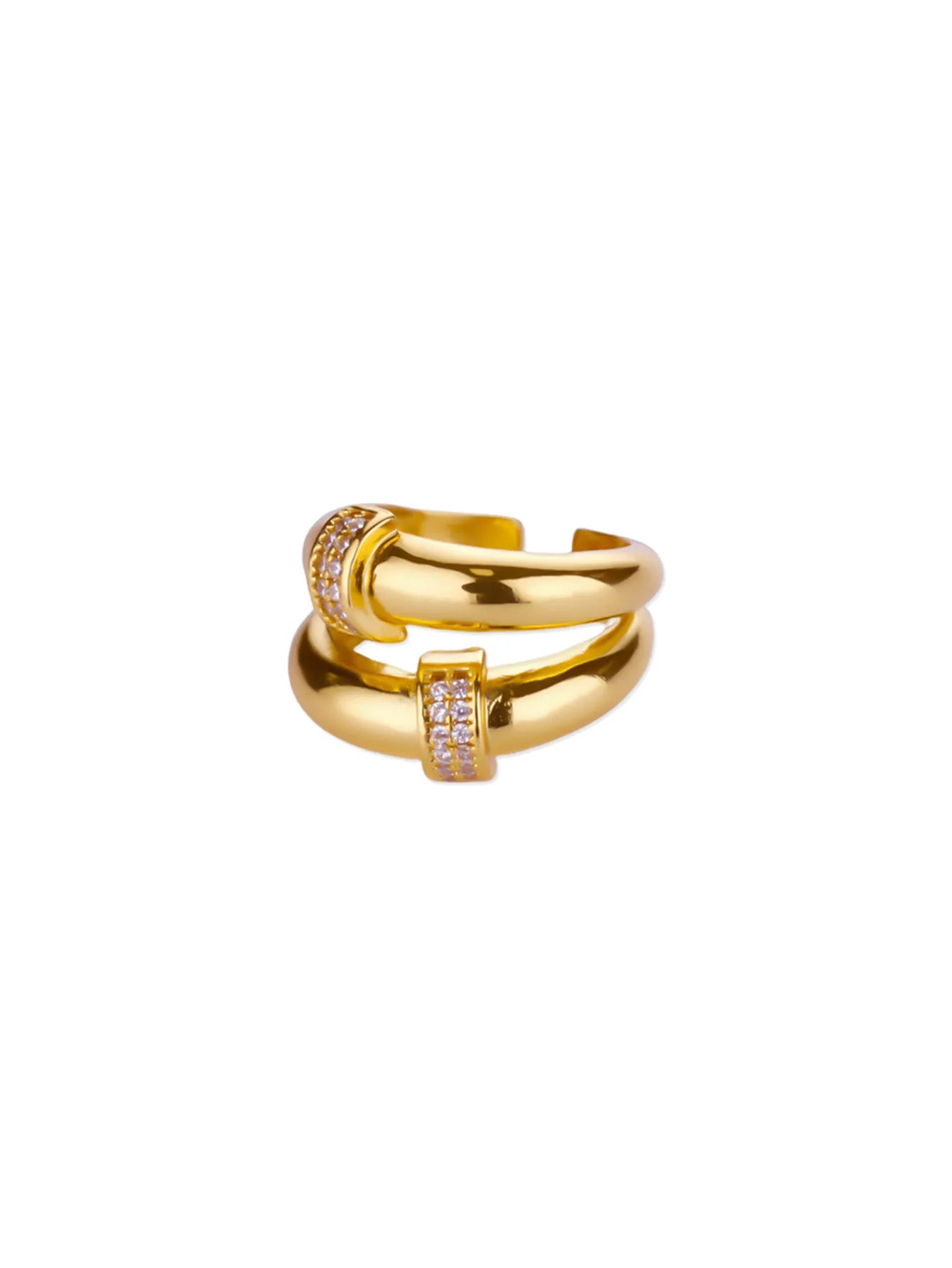 Zirkon Stern Knoten Ringe Für Frauen Gold Farbe Edelstahl Geometrische Verstellbare Fingerringe Hochzeit Paar Schmuck Geschenke
