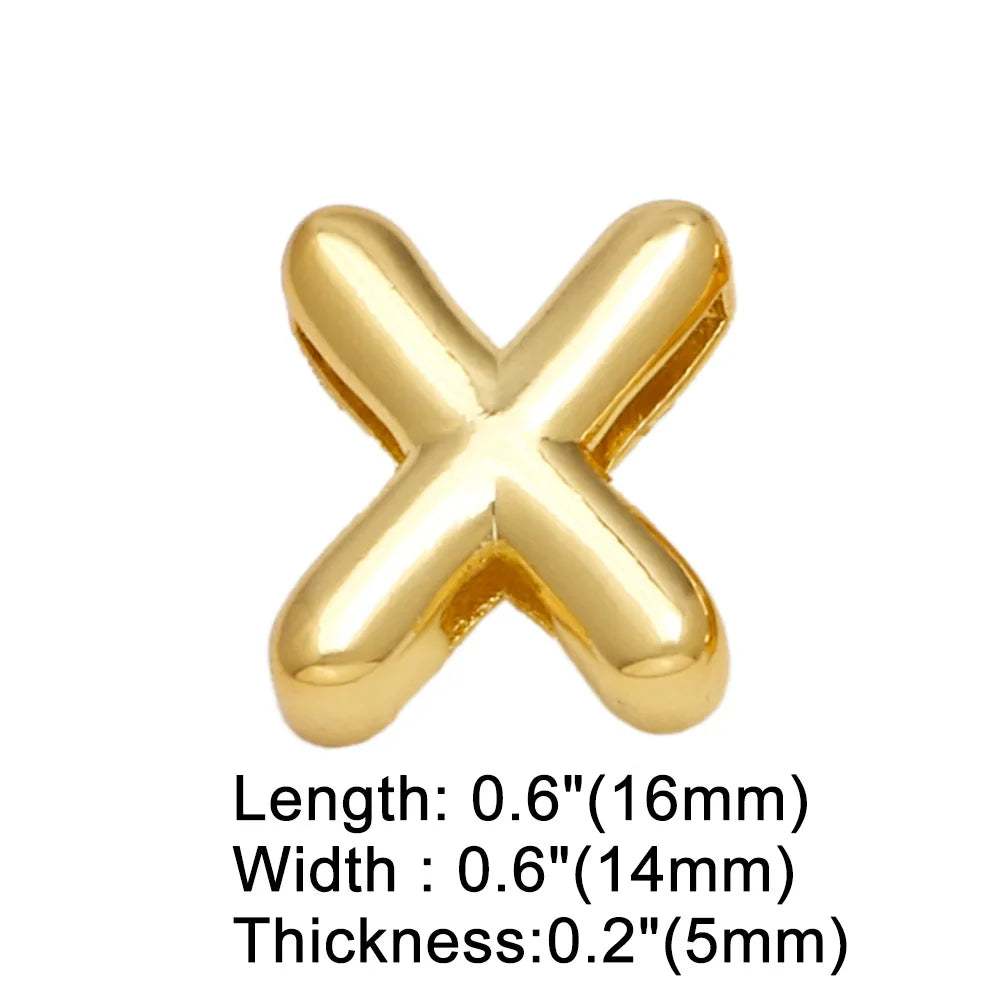 FLOLA DIY 26 Buchstaben Personalisierte Namensarmbänder für Damen Gold Silber Farbe Breites Band Initial Armbänder Handgemachter Schmuck brtd91