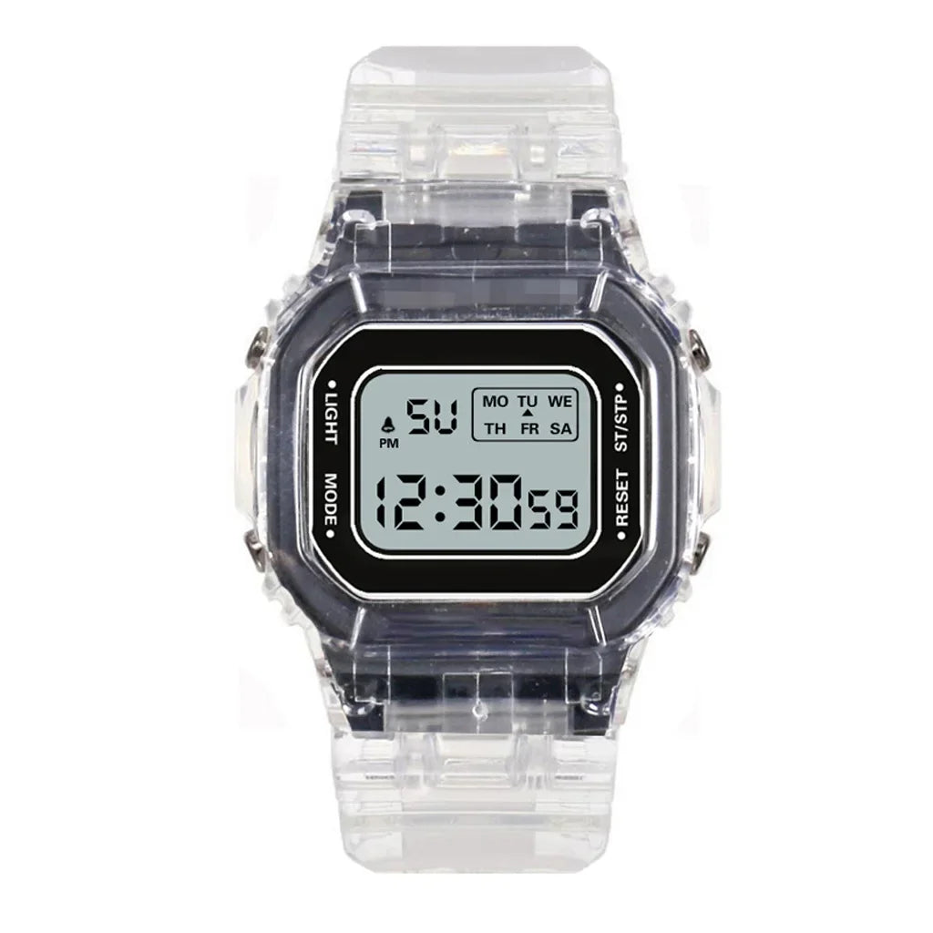 New Sports Digital Watch for Men Women Simple Square LED Watch Fashion Casual Electronic Wristwatches Student Clock reloj mujer