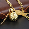 Magische Goldene Fee Kugel Quarz Taschenuhr Herren- und Damenuhr Vintage Fob-Uhr Kinder Geschenk Anhänger Halskette Souvenir Cf1177