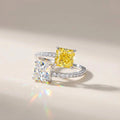 925er Sterling Silber Mode Zirkon Blatt Verstellbare Ringe für Damen Geschenk Party Hochwertiger stilvoller Feinschmuck Heiße Verkäufe
