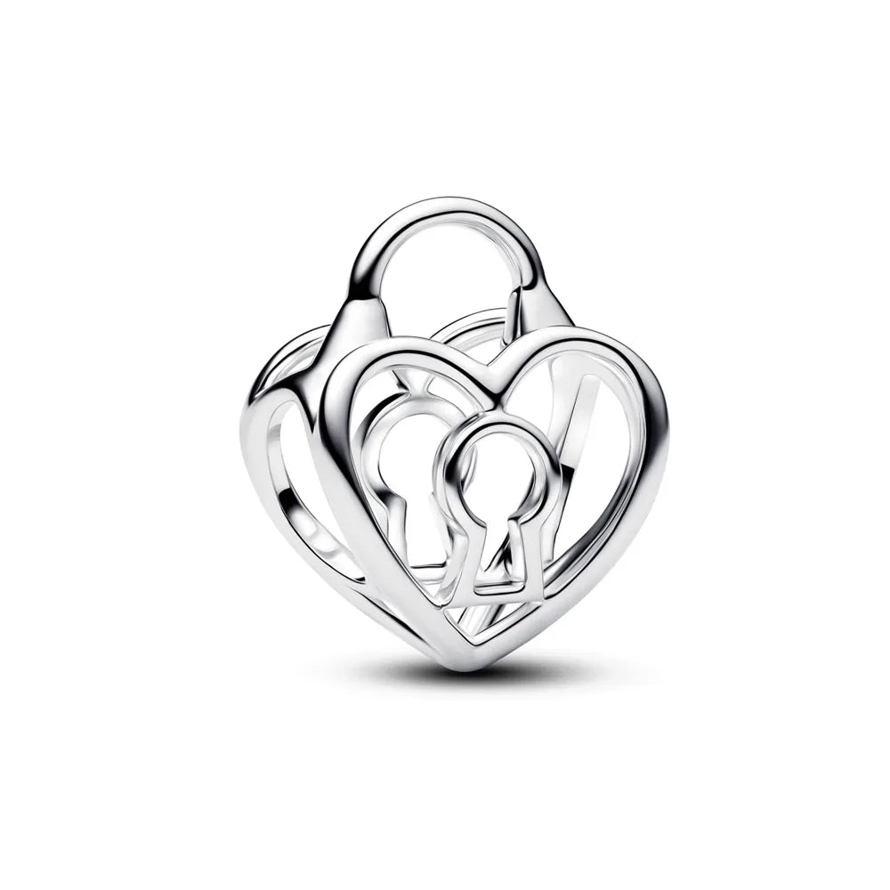 2026 Neuer S925 Silber Hohl-Elefant Affe Auto Anhänger Passend für Original Armband DIY Zubehör Damen Charm Schmuck Geschenke
