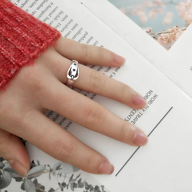 925 Sterlingsilber Gürtel Verstellbare Ringe Hochzeitsverlobungsschmuck für Frauen Accessoires Dropshipping