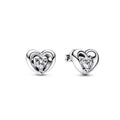 Weihnachtsgeschenk Bestseller 925er Silber blauer Stein Blumen Ohrstecker passend für Damen Festival Exquisiter Charm Schmuck Geschenke