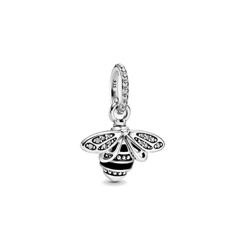 2026 Neue S925 Silber Roboter Kreuz Digital Anhänger, Geeignet für Original Armbänder, DIY Zubehör, Damen Charms Schmuck Geschenke