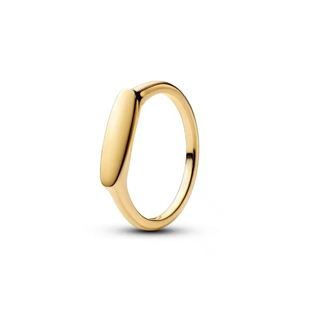 925er Silber Herzsteinringe in Goldfarbe Ring Neu Heiß begehrte Ringe in Goldfarbe Passend für jeden Anlass DIY Geburtstagsgeschenk