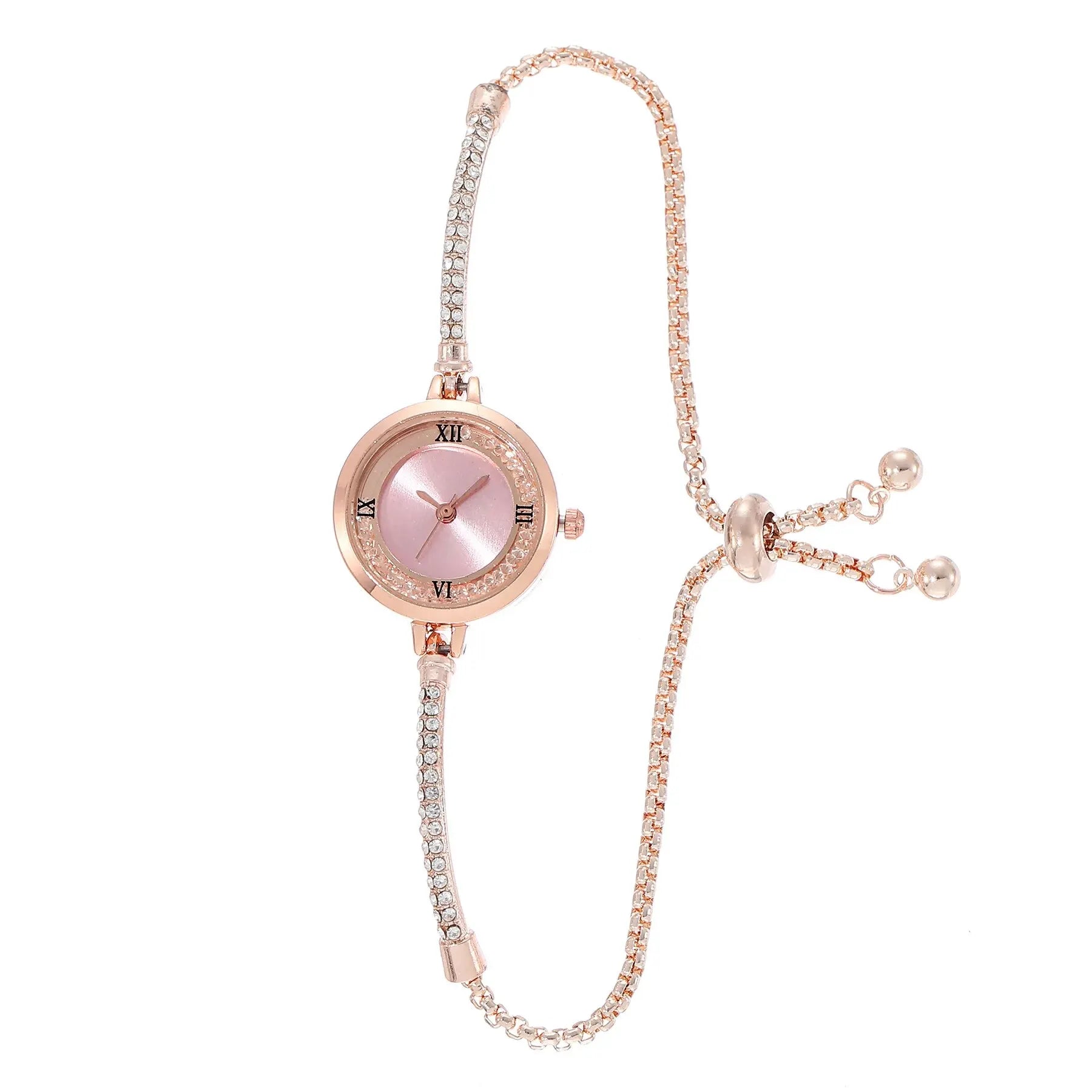 2024 Mode Damen Armbanduhr Goldarmband Kleine Zifferblatt Elegante Uhr Neue Süße Damen Stahlarmbanduhr Quarzuhr