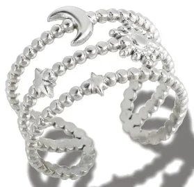 Wasserdichter, hohler Edelstahl-Fingerring der Spitzenklasse, trendig für Frauen, personalisierter Schmuck Großhandel