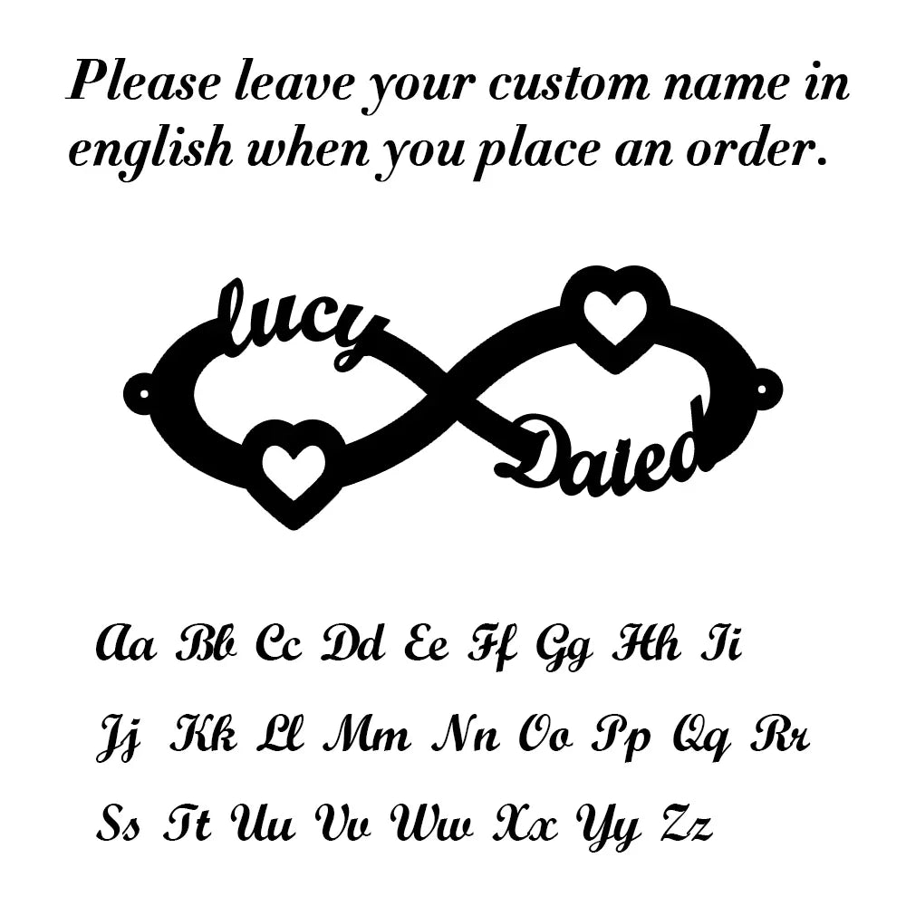 Damen Mädchen Personalisiertes Namensarmband Edelstahl Boxkette Buchstaben Benutzerdefinierte Charm Armbänder Einzigartiges Benutzerdefiniertes Schmuckgeschenk