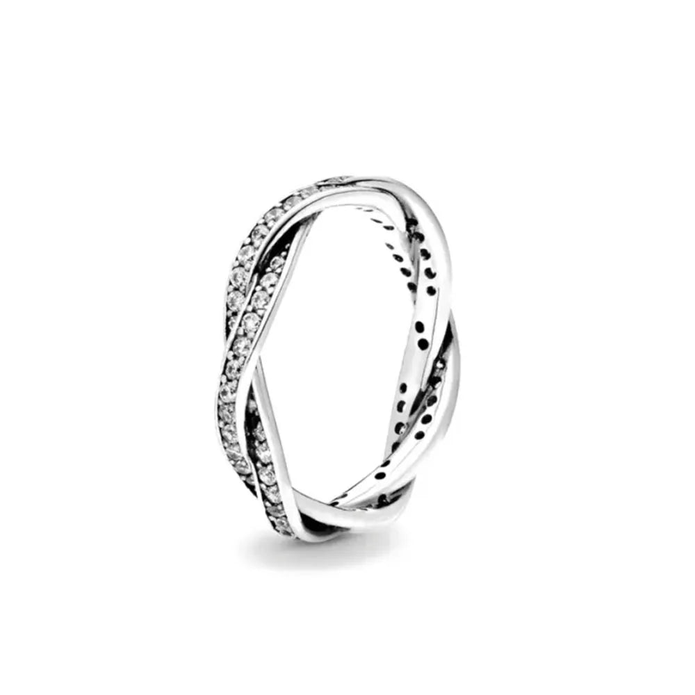 925 Silberring, neu, heiß begehrt, goldfarbene Ringe, für jeden Anlass geeignet, Armband und Halskette passend, DIY Geburtstagsgeschenk