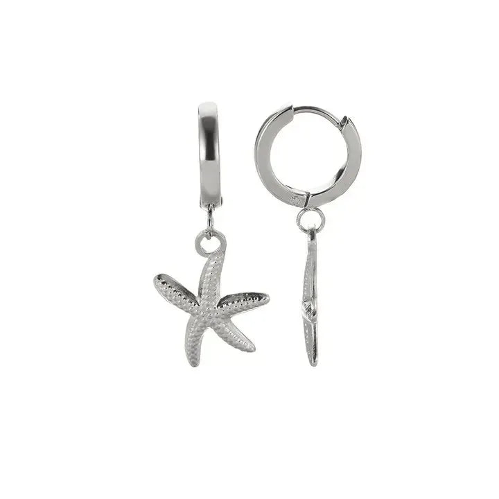 Wassertropfen Zirkon Sterne Ohrstecker für Frauen Edelstahl Gold Farbe Statement Ohrringe 2023 Damen Weihnachts Schmuck Geschenk