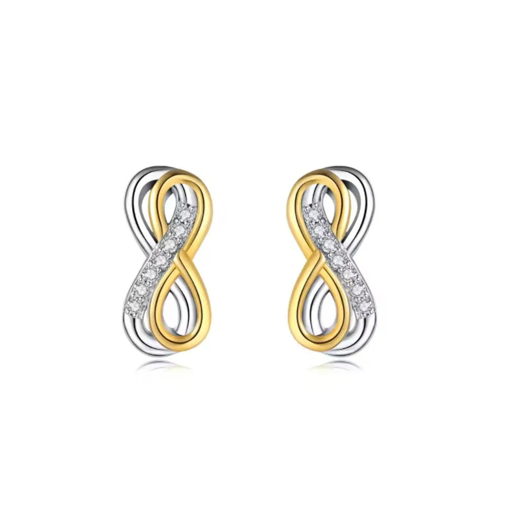 Pendientes de tuerca europeos con cruz de girasol, color dorado, para mujer, festival, exquisitos abalorios, regalos de joyería, plata 925