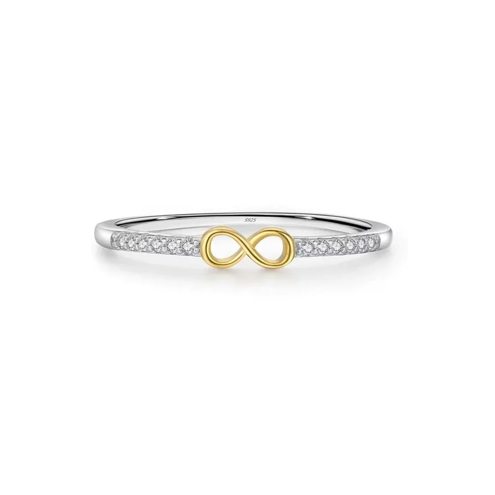 925er Silber Ring Heißer Verkauf Muttertag Mama Größe 6 7 8 9 Rot Blauer Stein Schmuck Charm Passender DIY Geburtstagsgeschenk