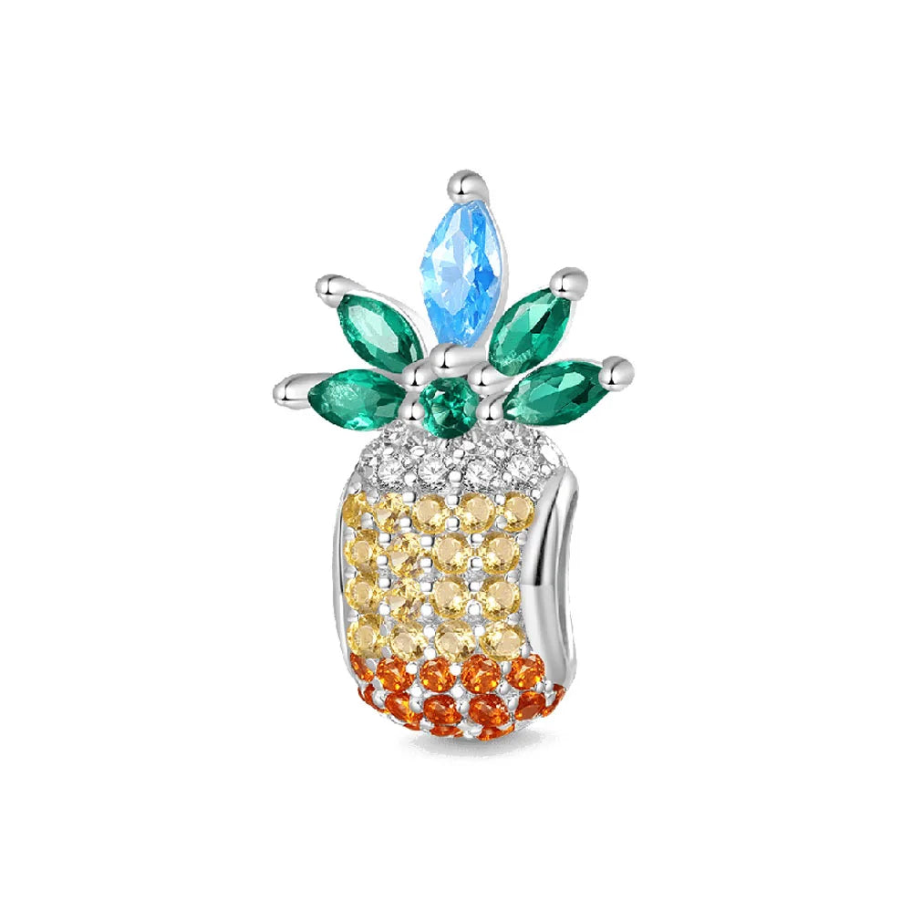2026 925 Silber Blume, Schmetterling, Highland-Kuh, Motorrad-Anhänger passend für europäisches Original-Armband DIY Schmuck Exquisiter Schmuck