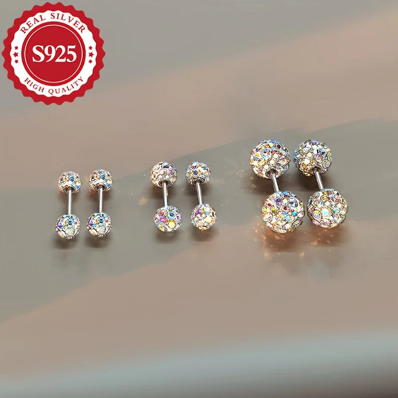 Ohrstecker für Damen aus 925er Silber, Pinguin-Form, Party-Accessoires