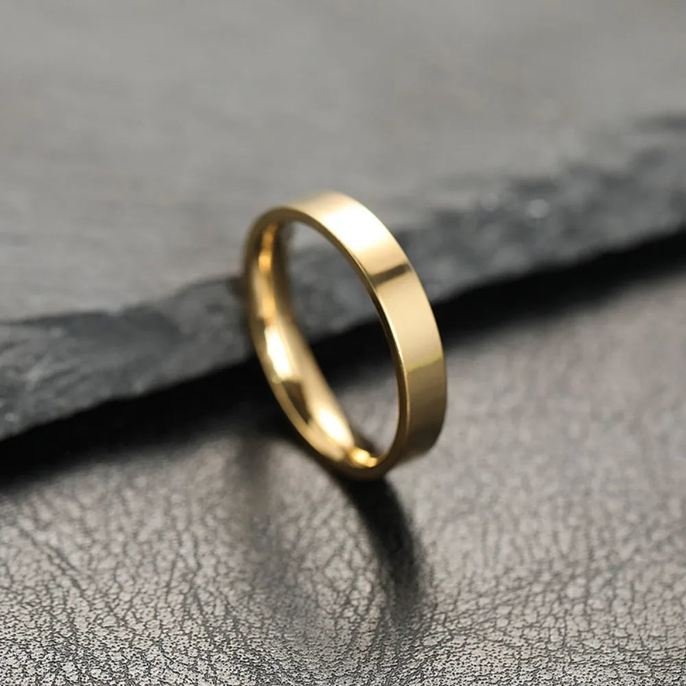 Mode Charme Schmuck Ring für Herren Damen Edelstahl Schwarze Ringe Hochzeit Verlobung Hochwertiges Matt Herren Accessoire