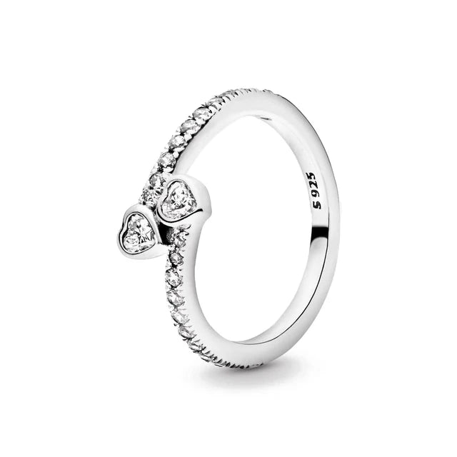 925 Silberring, neuer rot-weiß-blauer Steinring, passend für jeden Anlass, Armband, Halskette, passendes DIY-Geburtstagsgeschenk