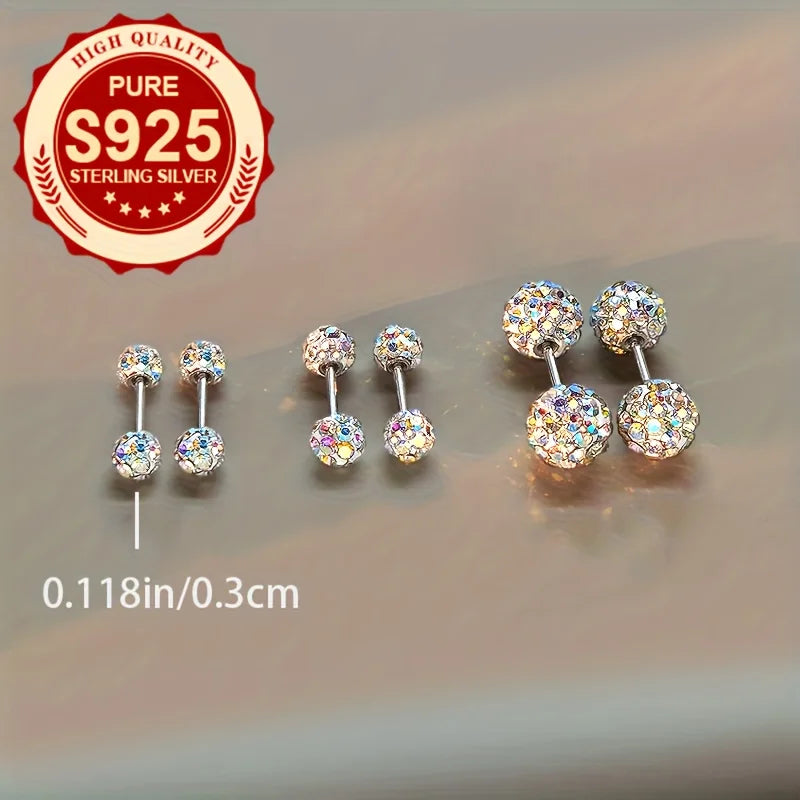 Ohrstecker für Damen aus 925er Silber, Pinguin-Form, Party-Accessoires