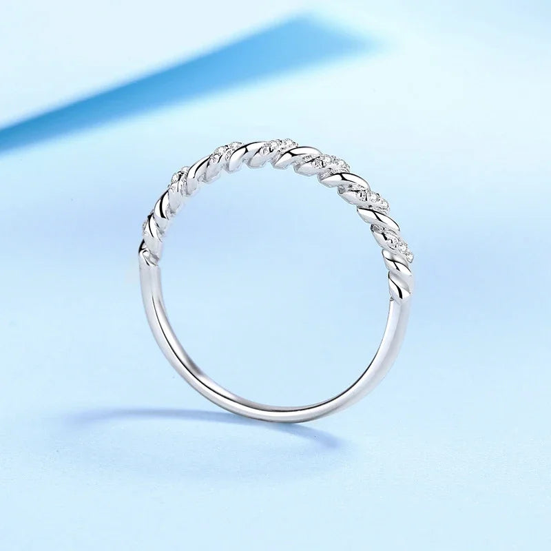 NeeTim Voll-Moissanit-Ring aus 925er Sterlingsilber mit 18K vergoldetem Diamant-Verlobungs-Ehering Brautschmuck für Damen