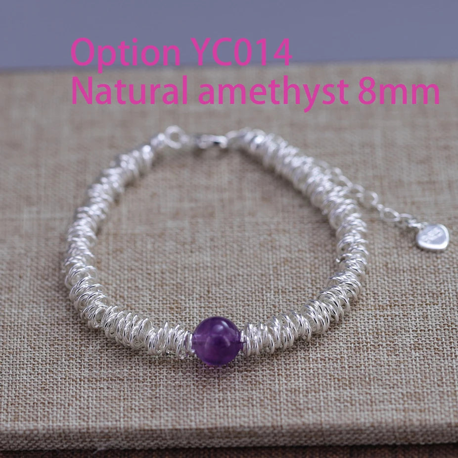 925er Sterlingsilber Sternperlen Armband für Frauen Fragmentiertes Silber Süß Romantisch Vielseitig Trend Schmuck Geschenke Dropshipping