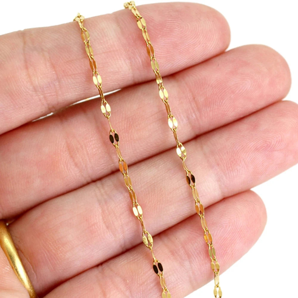 Edelstahlarmband für Damen, einfaches, glänzendes Kettenarmband mit verstellbarem Anhänger, minimalistischer Schmuck für Hochzeiten und Partys, Großhandel