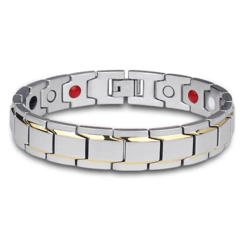Edelstahl-Armreif, 9 mm breit, italienisches elastisches Charm-Armband, schlichtes Design, für Herren und Damen, DIY-Schmuckgeschenke