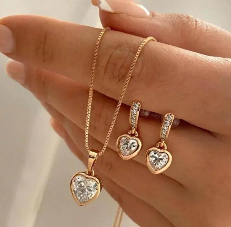 Juego de joyas de perlas de moda para mujer, pendientes colgantes, collar con colgante, atuendo simple y delicado de uso diario, accesorios de fiesta