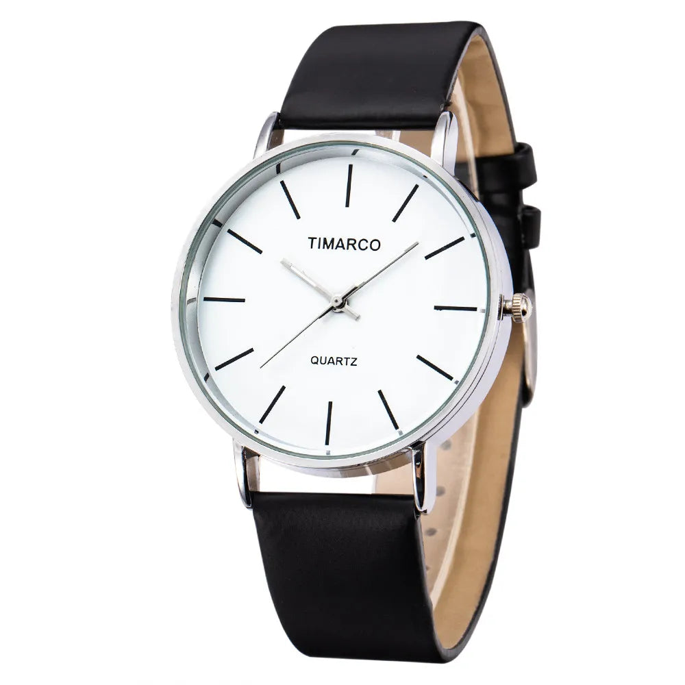 Luxus-Damenuhren 2025 Neu Stilvoll Silber Minimalistisch Business Damen Quarz Armbanduhr Atmungsaktives Leder Edelstahl Uhr Reloj Mujer