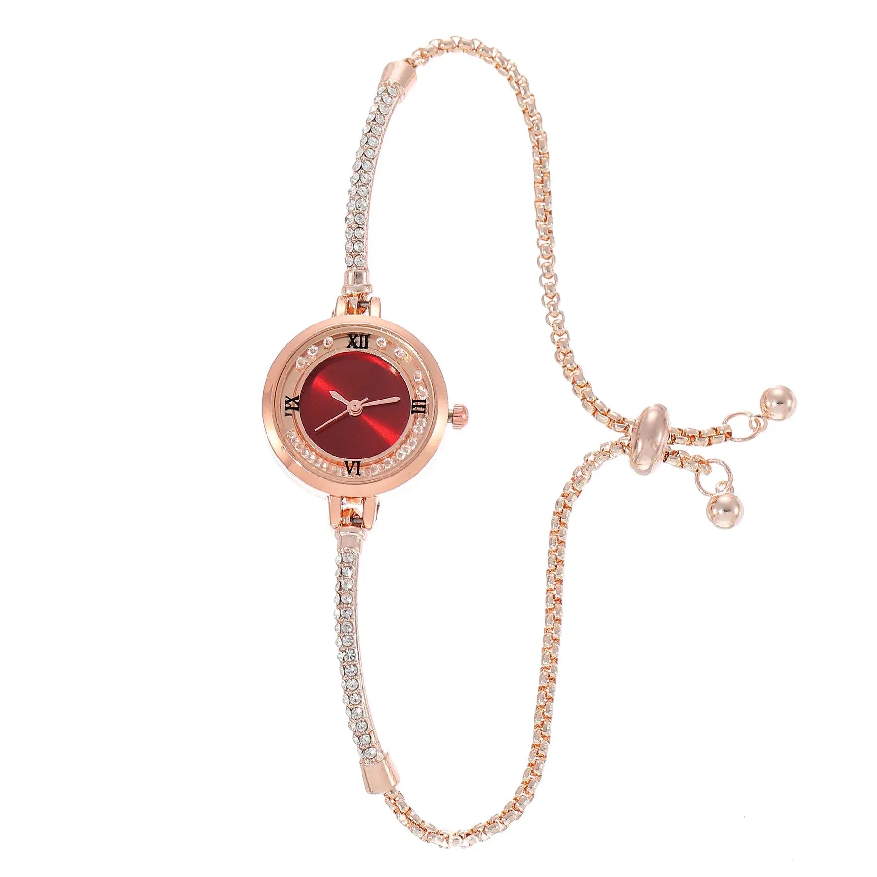 2024 Mode Damen Armbanduhr Goldarmband Kleine Zifferblatt Elegante Uhr Neue Süße Damen Stahlarmbanduhr Quarzuhr