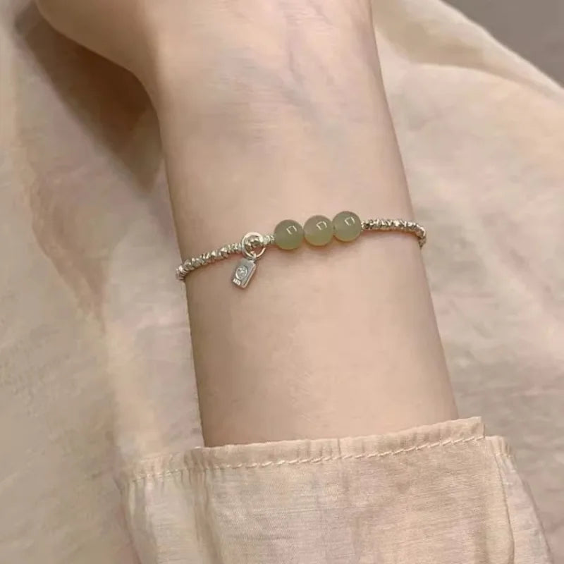 925er Sterlingsilber Sternperlen Armband für Frauen Fragmentiertes Silber Süß Romantisch Vielseitig Trend Schmuck Geschenke Dropshipping