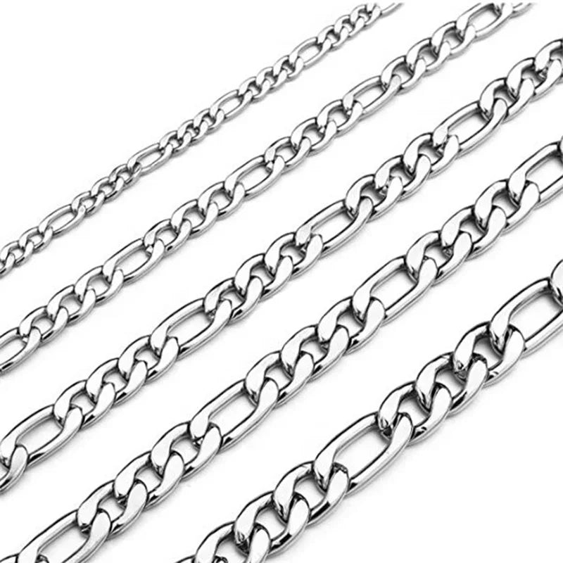 Collar de cadena de plata de ley 925 para hombre de 2MM/4MM/6MM/8MM/12MM, 16-30 pulgadas para hombre y mujer, joyería de moda, collar de alta gama