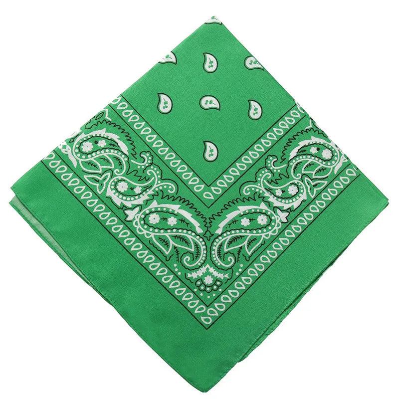 Pañuelo Bandana Hip Hop para Mujeres, Niñas, Niños, Punk, Cuadrado, Diadema, Accesorios para el Pelo, Moda Bohemia 2024