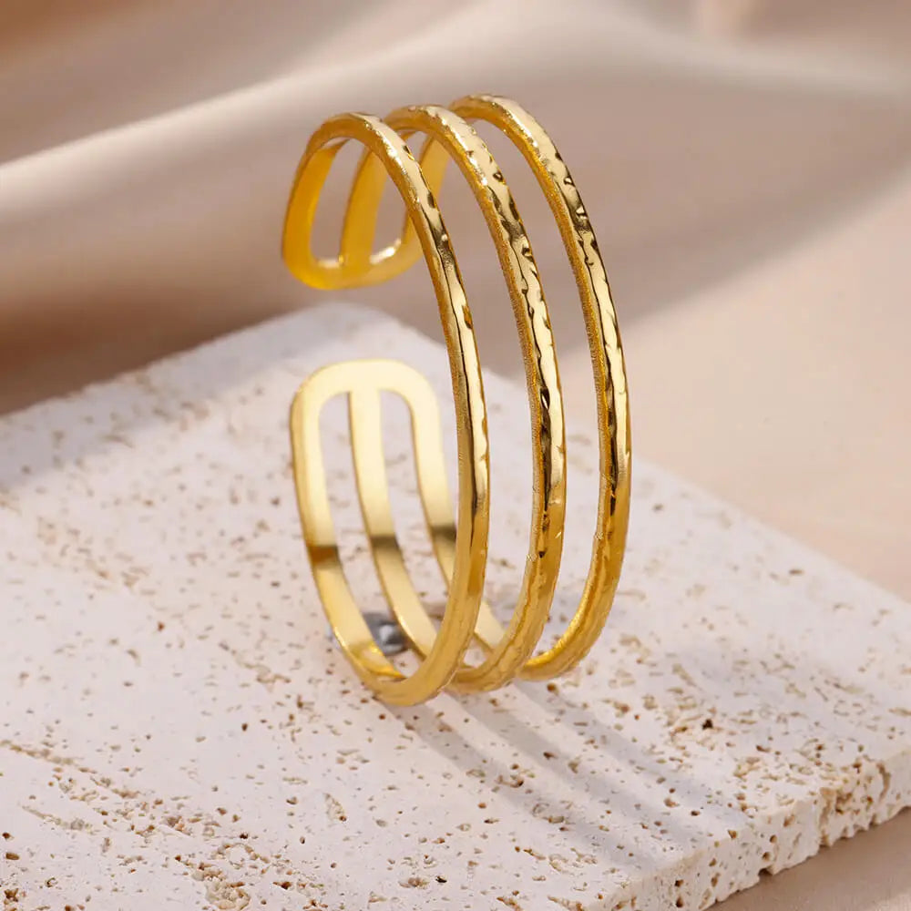 Jesus Armreifen Armband für Frauen Edelstahl Gold Farbe Luxus Armbänder Neuer Trend Hochzeit Schmuck pulseras mujer bijoux
