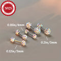 Ohrstecker für Damen aus 925er Silber, Pinguin-Form, Party-Accessoires