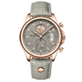 POEDAGAR Lujo Hombre Reloj de Pulsera Cronógrafo Fecha Impermeable Cuero Reloj Hombre Casual Cuarzo Relojes de Hombre Deportes Reloj Masculino