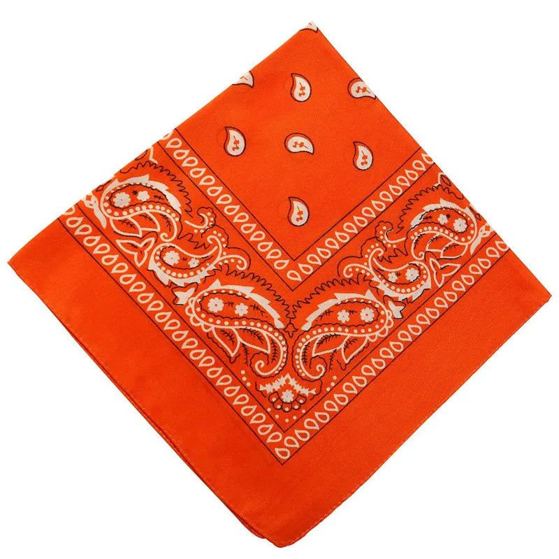 Pañuelo Bandana Hip Hop para Mujeres, Niñas, Niños, Punk, Cuadrado, Diadema, Accesorios para el Pelo, Moda Bohemia 2024